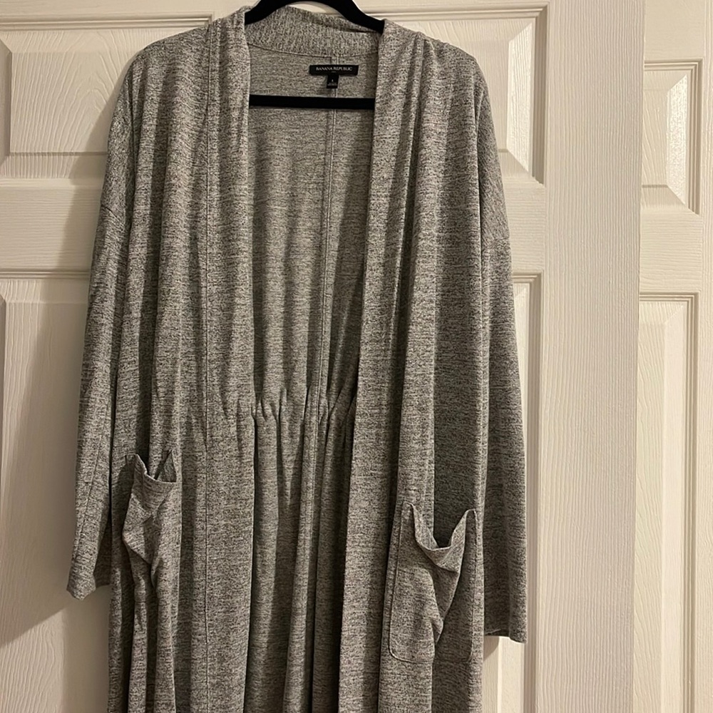 Banana Republic, Gray, Size L